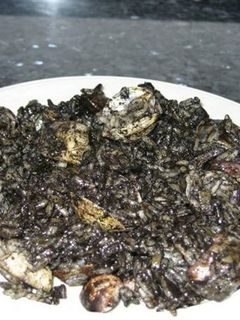Una foto de Arroz Negro