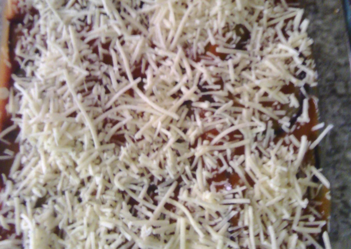 Pastel de berenjena frío