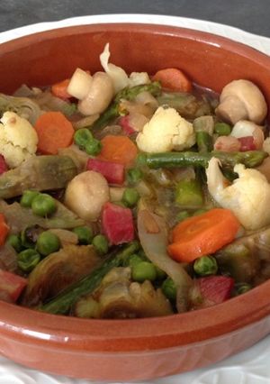 Una foto de Menestra de Verduras