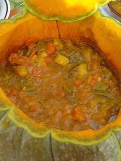 Una foto de Guiso de calabaza fácil, sano y digestivo