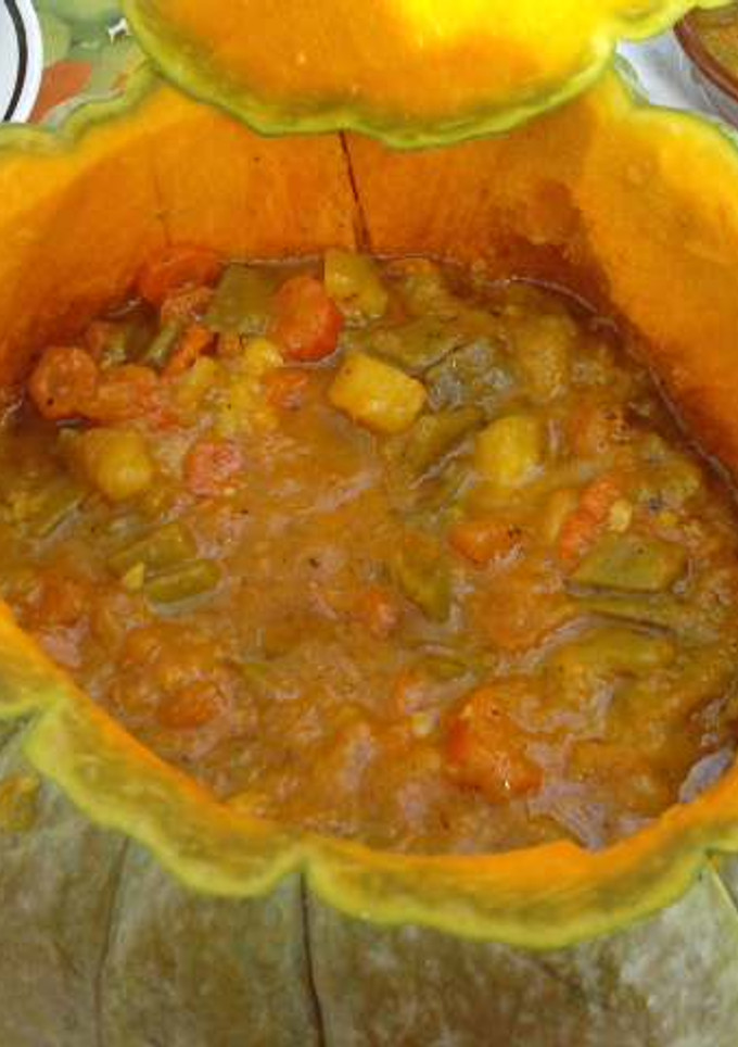 Una foto de Guiso de calabaza fácil, sano y digestivo