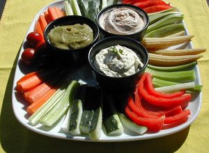 Foto principal de Crudites con tres salsas