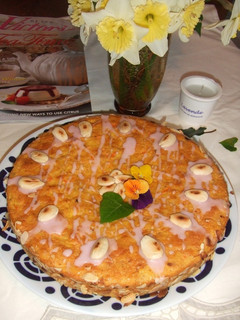 Una foto de Pastel de almendras (Cuqui)