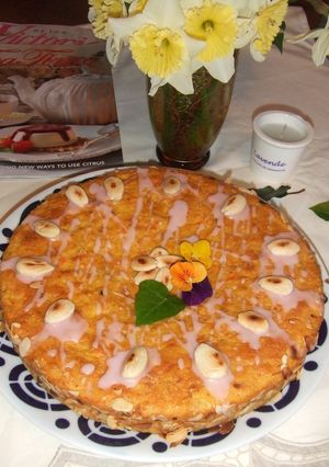 Una foto de Pastel de almendras (Cuqui)