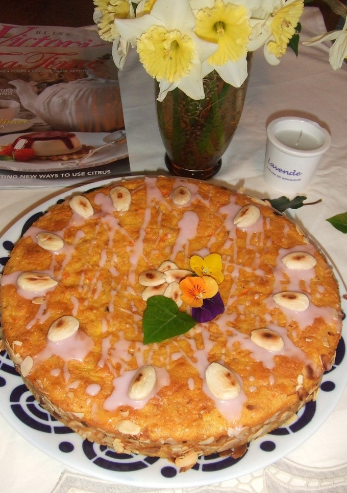 Una foto de Pastel de almendras (Cuqui)