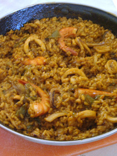 Una foto de Arroz del tío Pipo (o caldero sencillo)