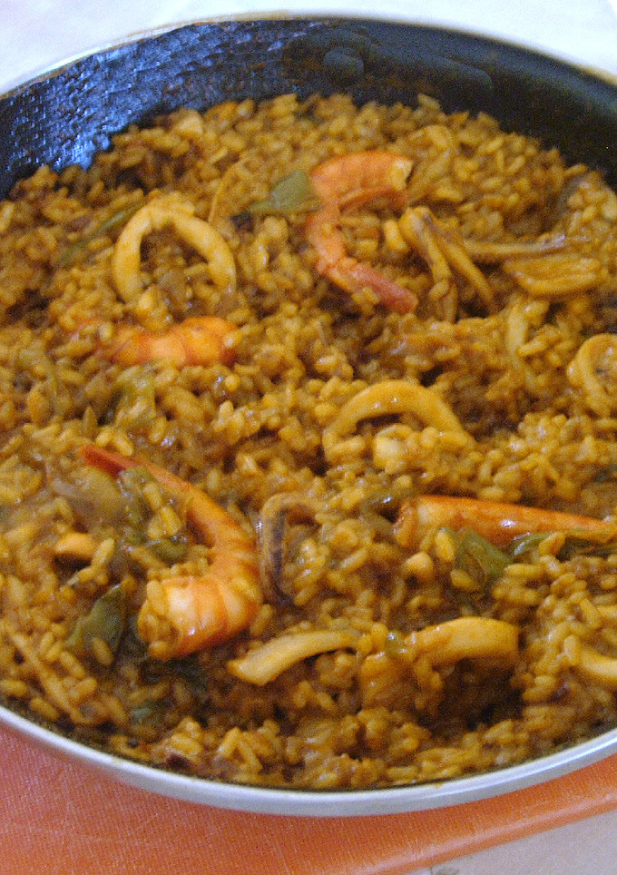 Una foto de Arroz del tío Pipo (o caldero sencillo)