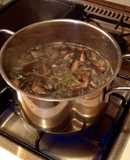 Caldo de Hongos Portobello