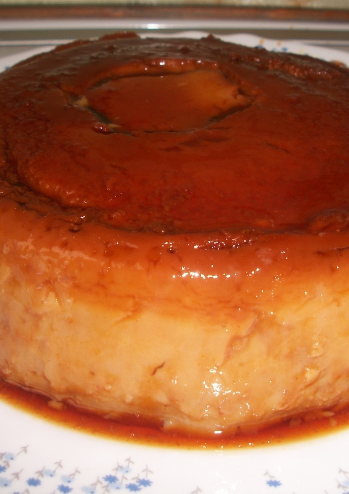 Una foto de Super flan de chocolate (Vicente)