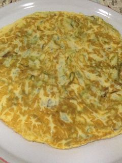 Una foto de Tortilla de ajos tiernos de la iaia