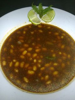 Una foto de Ayocotes con chipotle