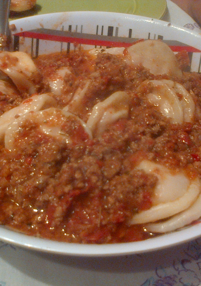 Una foto de Salsa bolognesa fácil