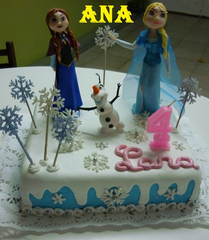 Foto principal de Torta princesas de frozen cumpleaños Lara