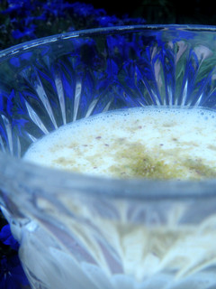 Una foto de Lassi de pistacho