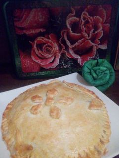 Una foto de Empanada de setas y quesos