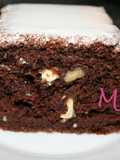 Mayo cake con nuez y chocolate blanco