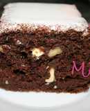 Mayo cake con nuez y chocolate blanco