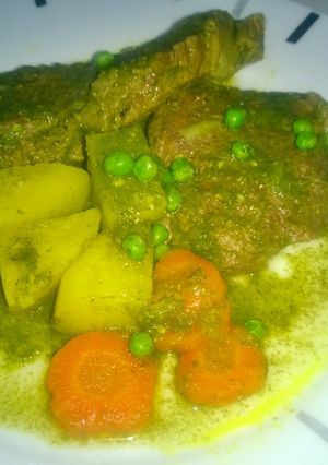 Una foto de Lomo al cilantro