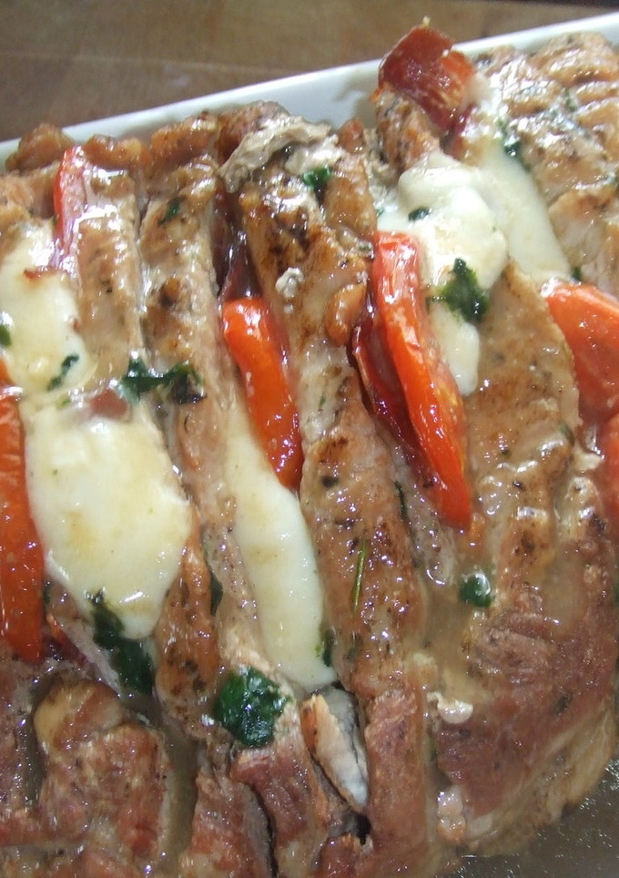 Una foto de Lomo relleno de nueces