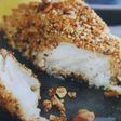 Pescado almendrado al horno