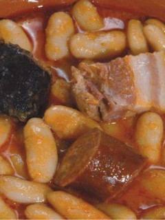 Una foto de Fabes al pil pil
