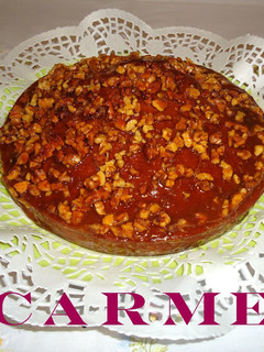 Una foto de Bizcocho de nueces y miel