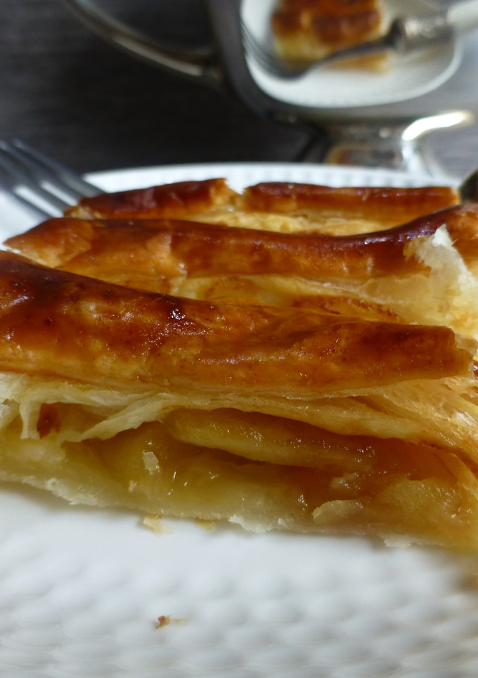 Una foto de Tarta de manzana light