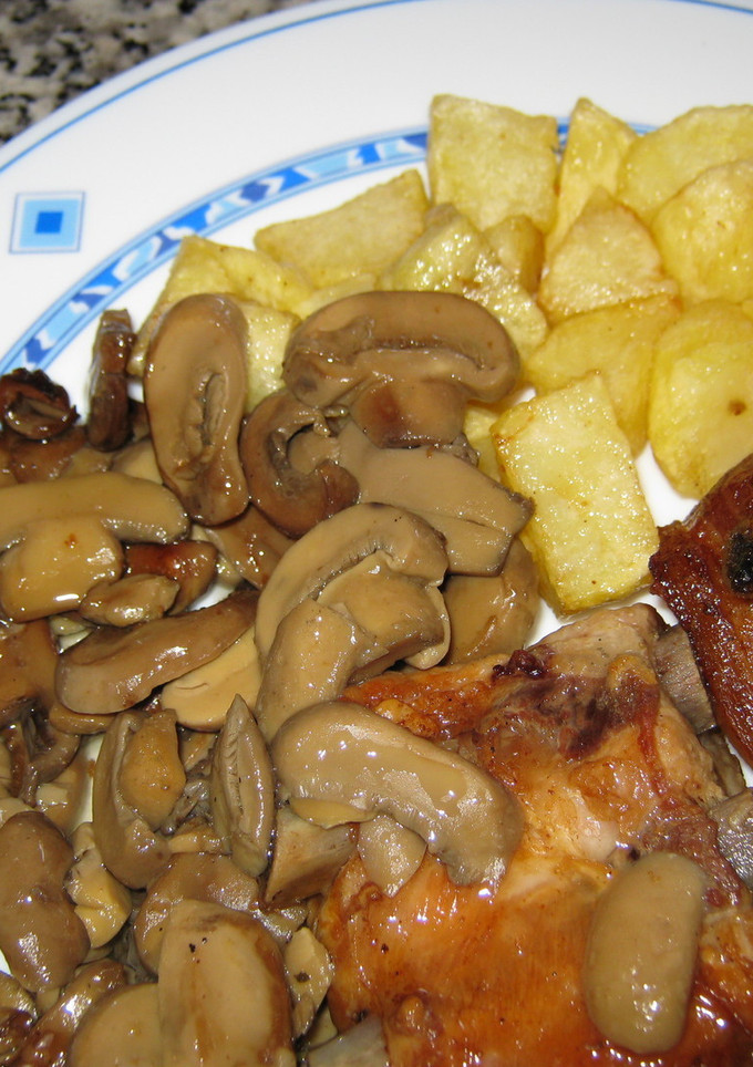 Una foto de Costilla de cerdo a la cerveza