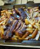 Carne al horno con papas