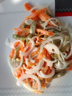 Una foto de Ensalada al vapor