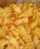 Chicharrón en salsa picosita 