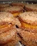 Galletas rellenas y fritas