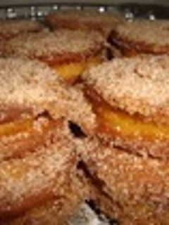 Una foto de Galletas rellenas y fritas
