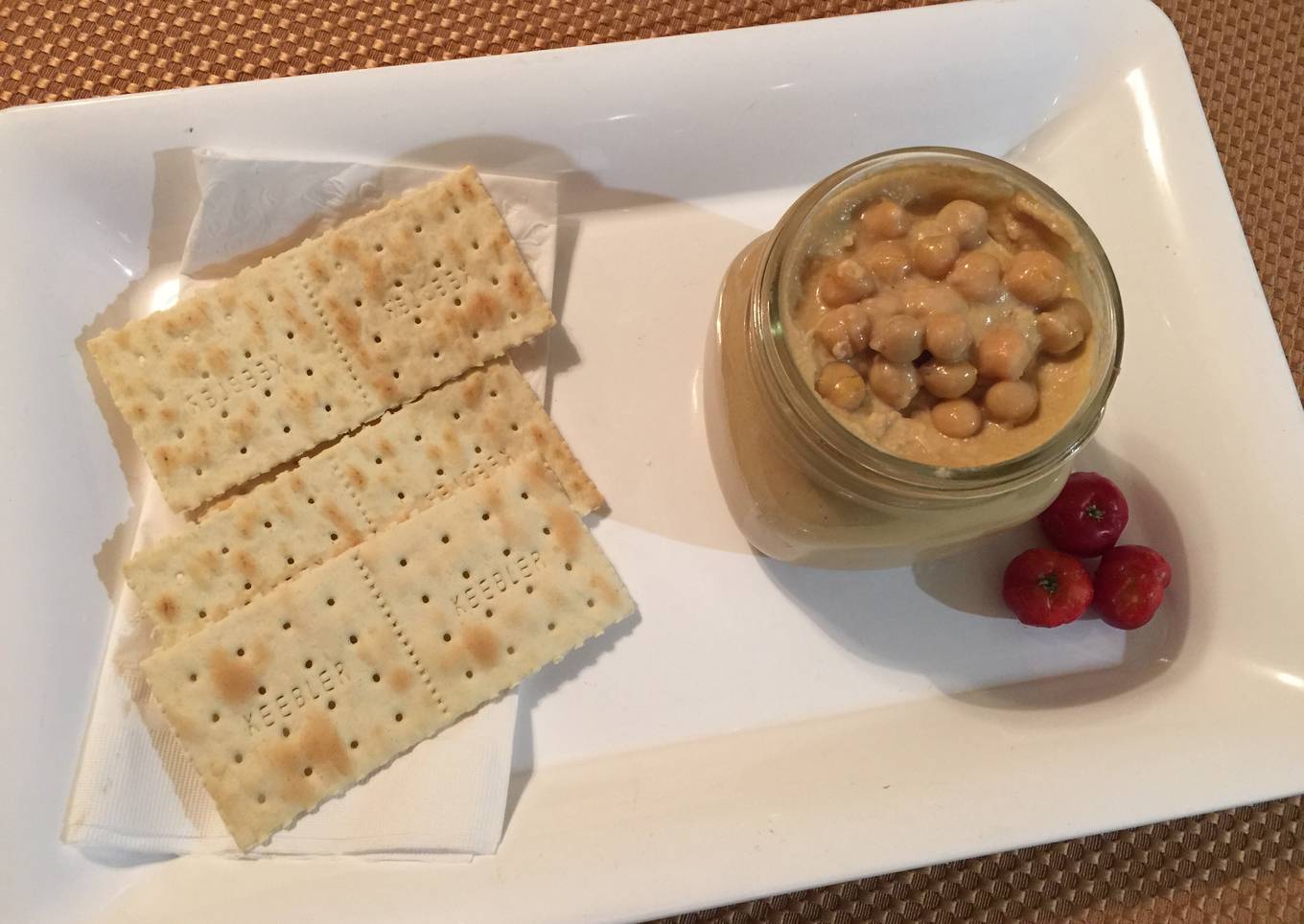 Crema de garbanzos (Hummus) 