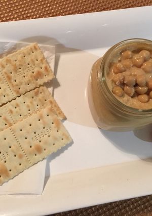 Una foto de Crema de garbanzos (Hummus) 