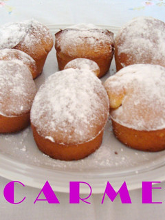 Una foto de Muffins con azúcar glas