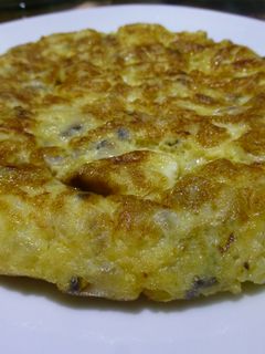 Una foto de Tortilla de patata con champiñones