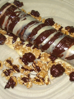 Foto principal de Arrollado de pionono con puro chocolate y nueces