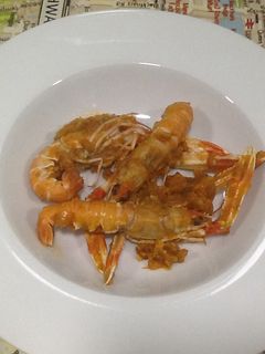 Una foto de Cigalas guisadas