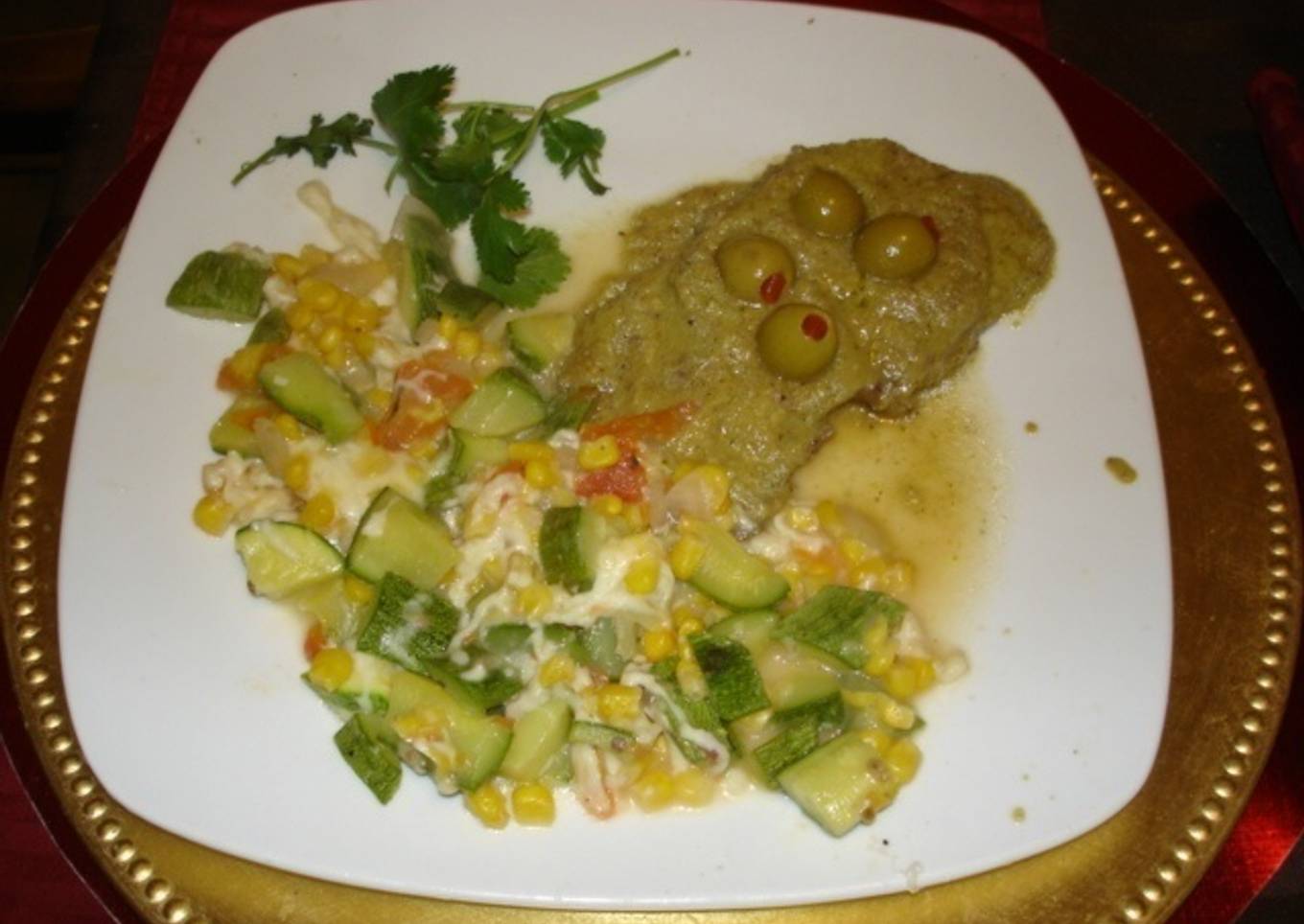 Bisteces aceitunados