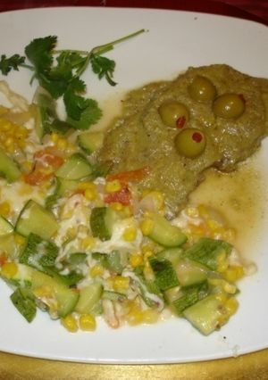 Una foto de Bisteces aceitunados