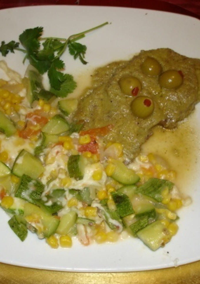 Una foto de Bisteces aceitunados