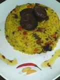 Arroz con morcilla