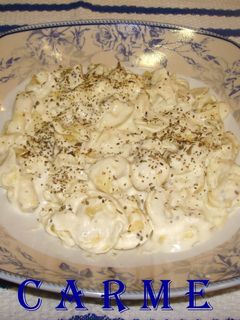 Una foto de Tortellini al roquefort