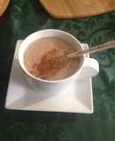 Natillas de harina de almendras, avena y maíz en microondas