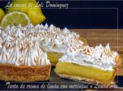 Una foto de lemon pie sin leche condensada