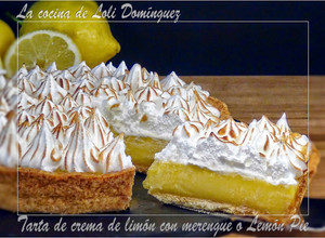 Foto principal de Tarta de crema de limón con merengue o Lemon Pie