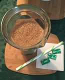 Batido saludable de menta y chocolate
