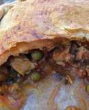 Empanada gallega en versión rioplatense con corvina