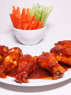 Una foto de Alitas BBQ mexicanas